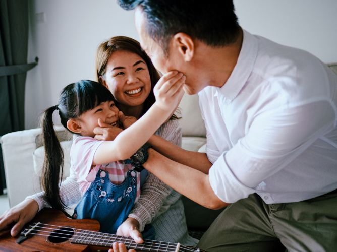 Blissful family